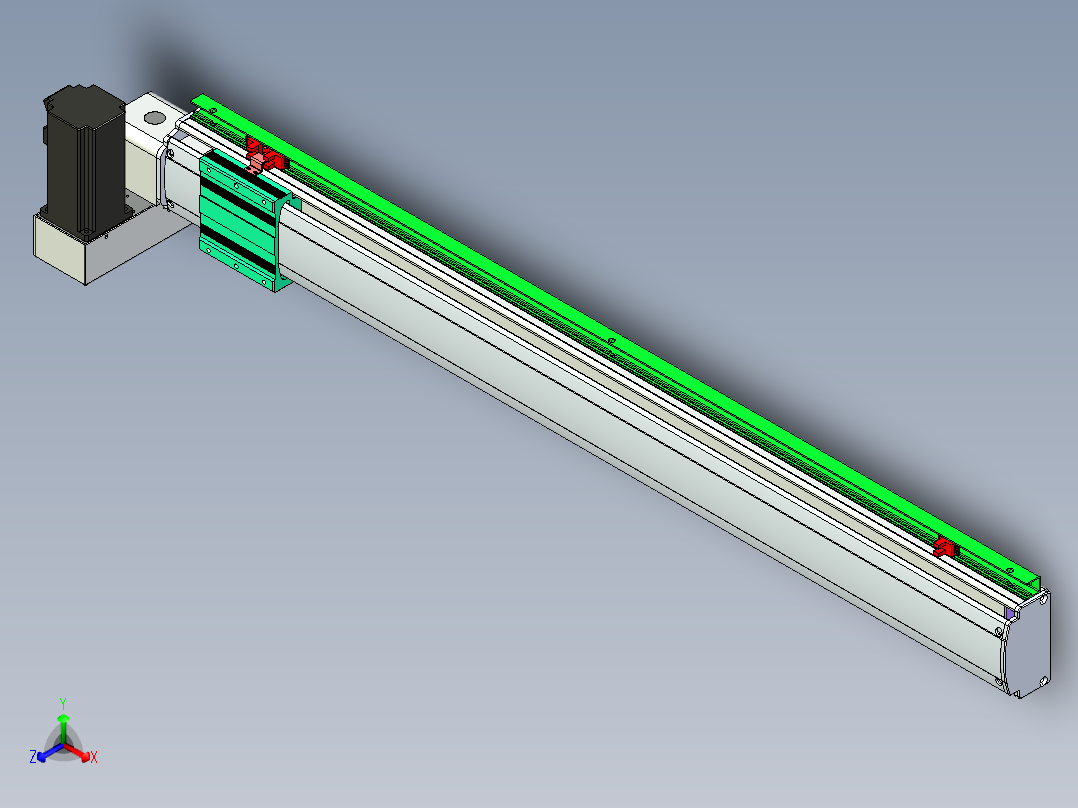 威洛博VBF10-L45-S850-BLU-P40-C4正等轴测图