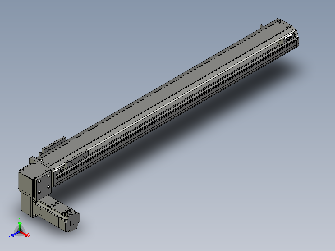 模组FTB10-LD-800正等轴测图