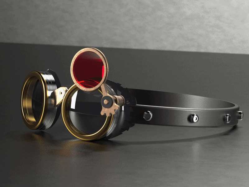 蒸汽朋克护目镜