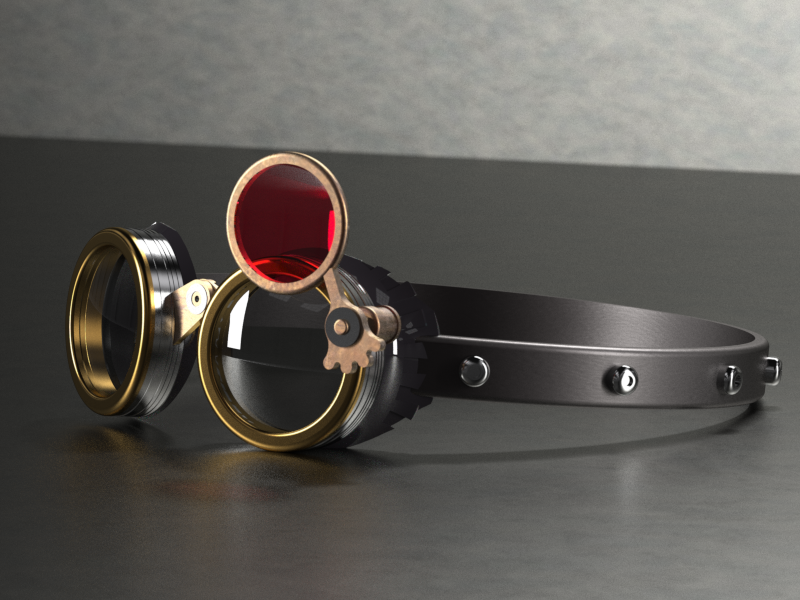 蒸汽朋克护目镜