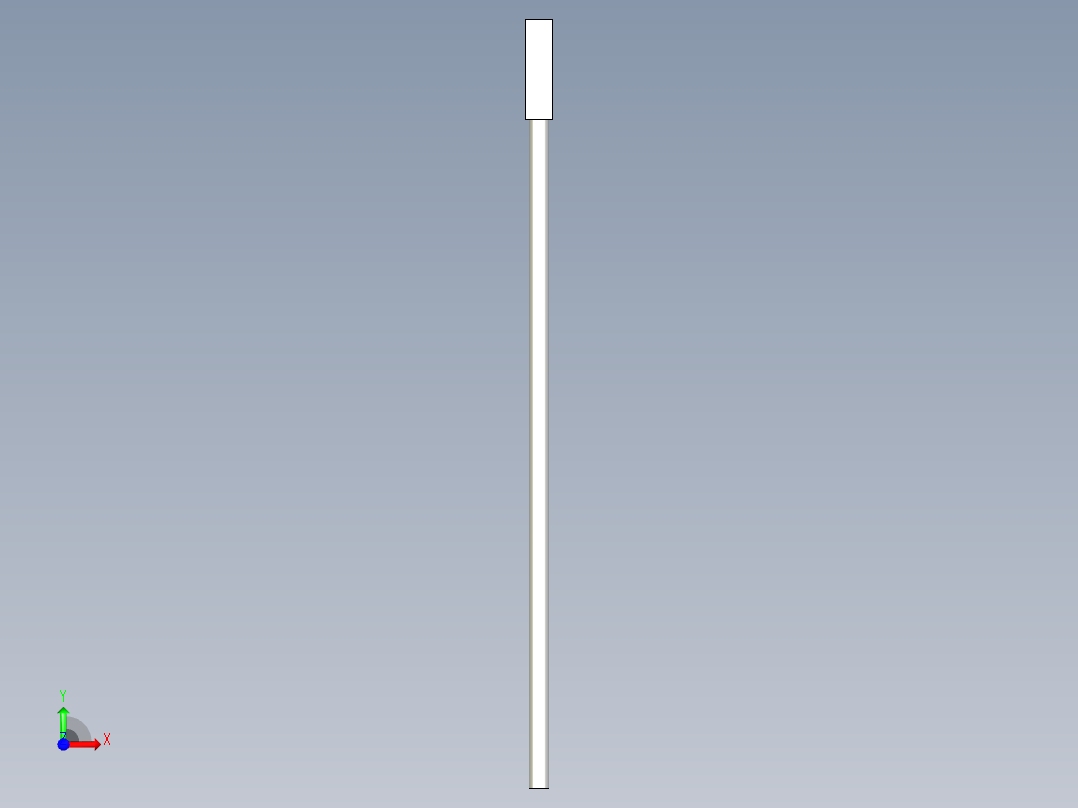 耐高温玻璃光纤_对射型FT-GW1505_3D前视图