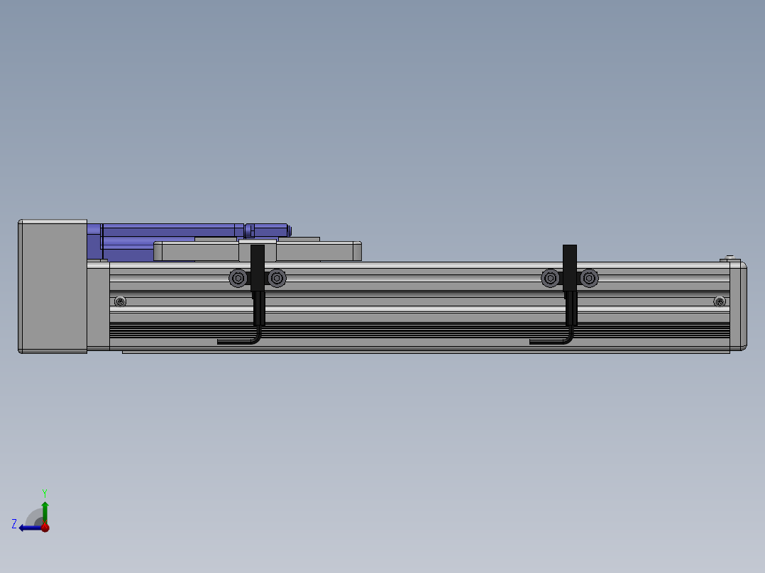 精密模组MY60-T10-150L-BR-P20B-C4-C右视图