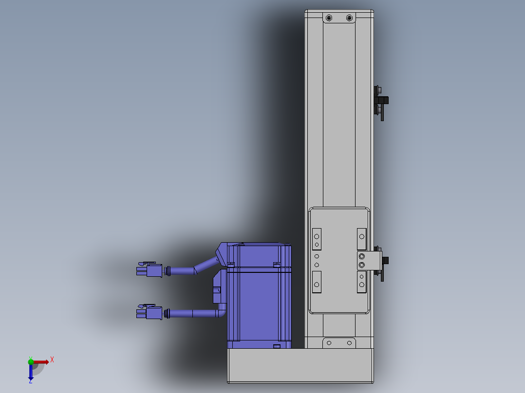 精密模组MY60-T10-150L-BR-P20B-C4-C俯视图