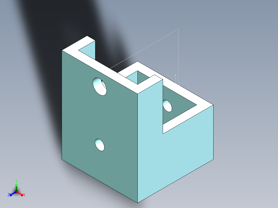S9 机架正等轴测图