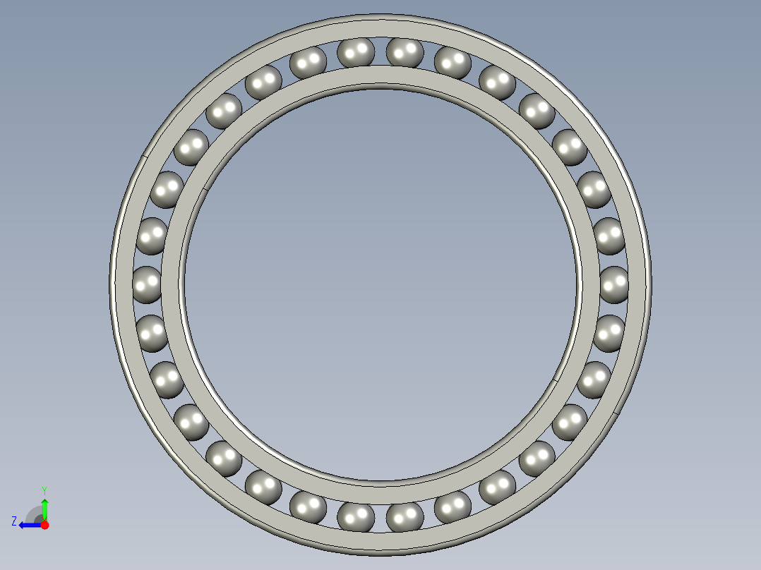 深沟球轴承61913右视图