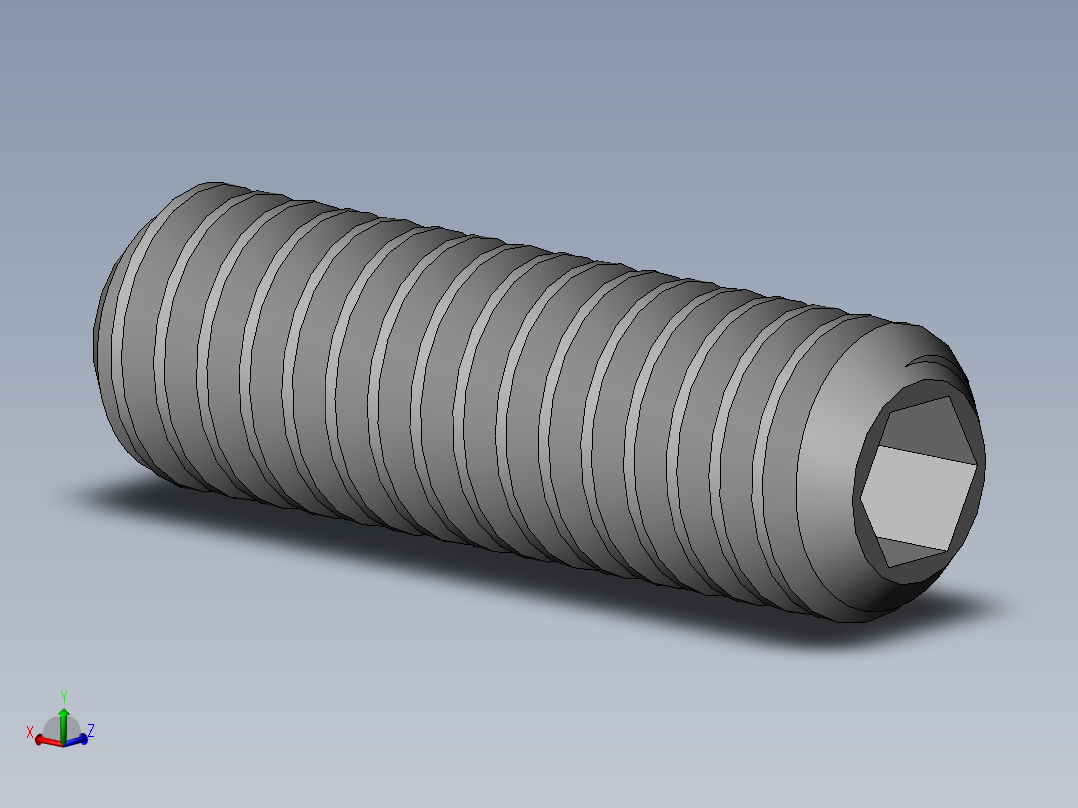 DIN 913-ISO 4026 固定螺钉-M2.5 L=8.SLDPRT