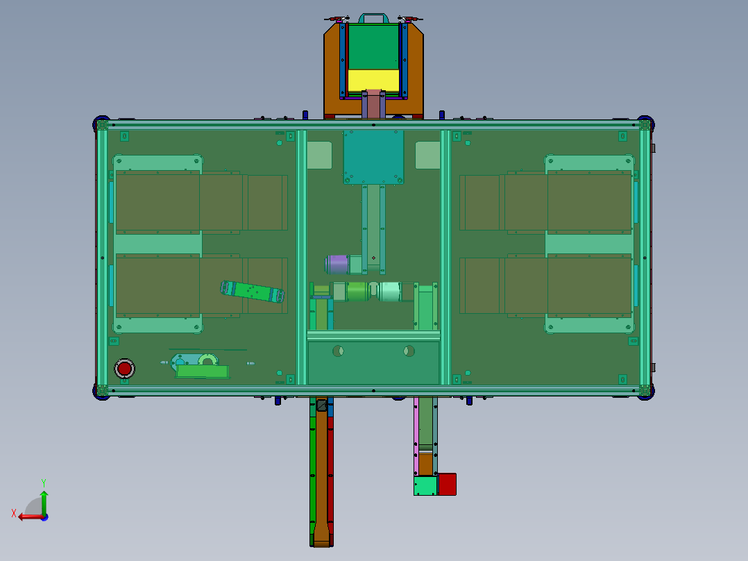 全自动串线设备sw17可编辑后视图
