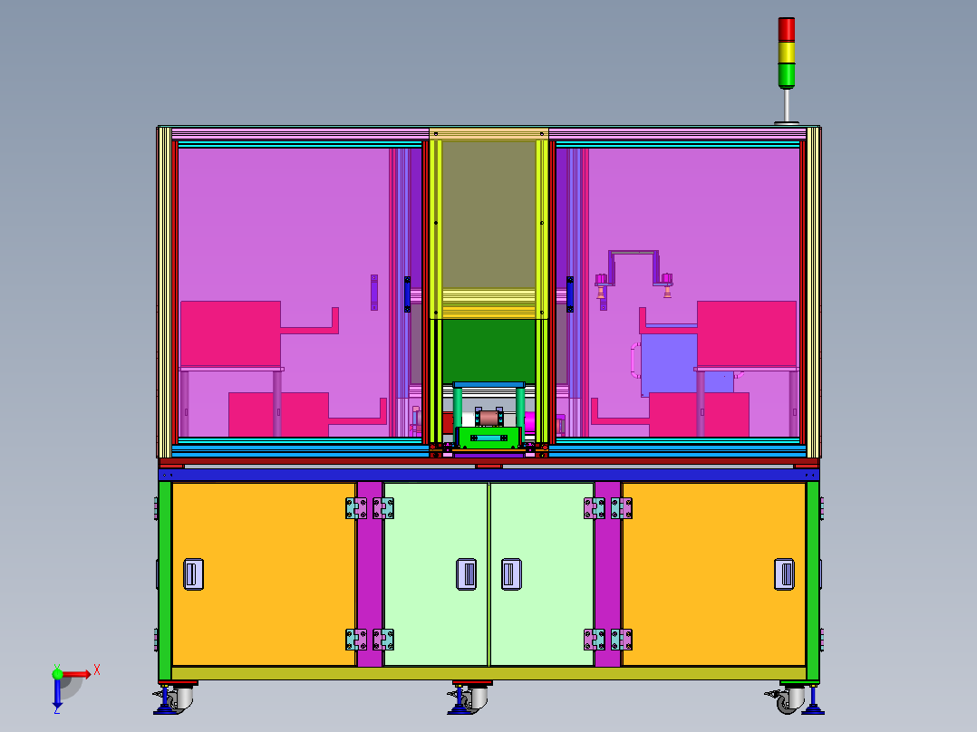 全自动串线设备sw17可编辑俯视图