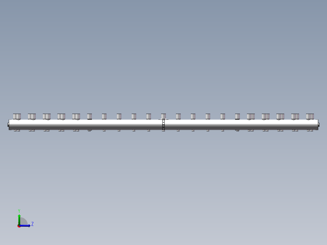 沥青喷撒机sw22可编辑左视图