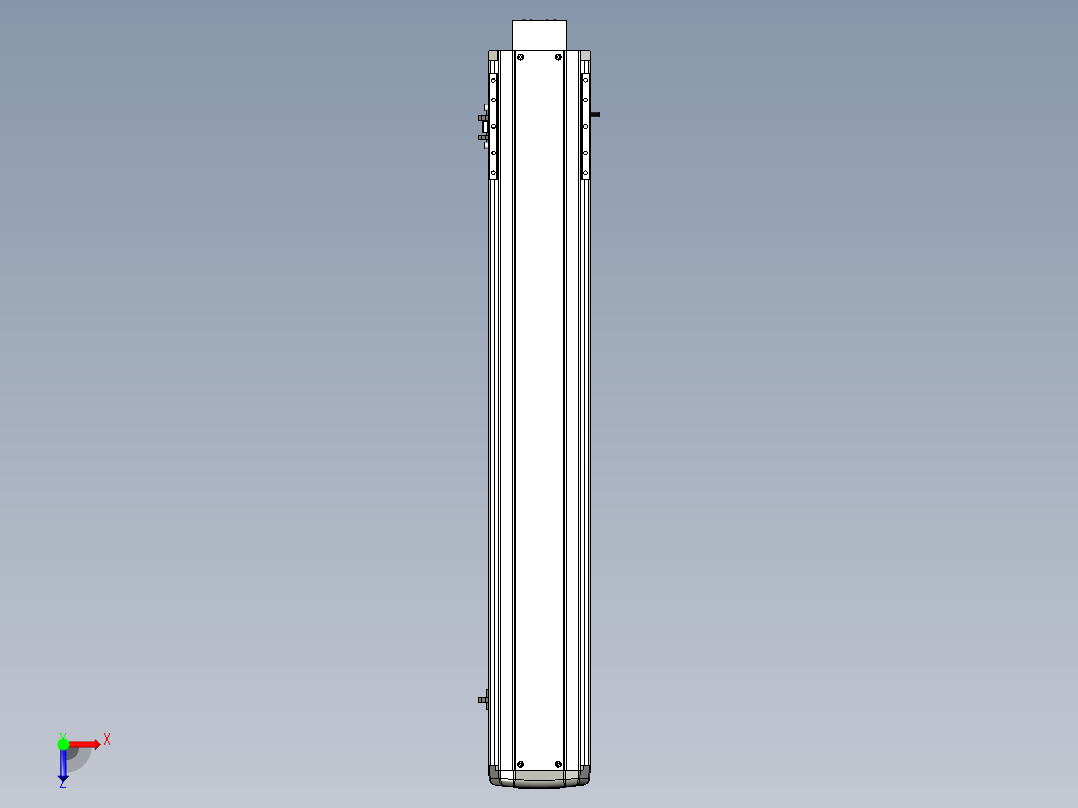 Toyo东佑达直线模组-ETH14-750-BM-400W俯视图