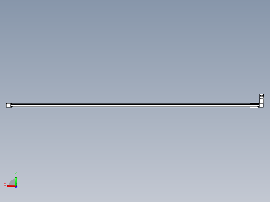 威洛博LB.GB同步带传动--欧规系列GB8-L192-S5500-BR-P75-K后视图