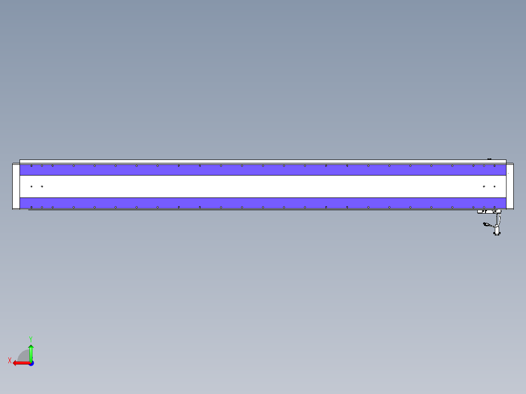 威洛博VL系列3d模型模组VL22H1Y-S2150后视图