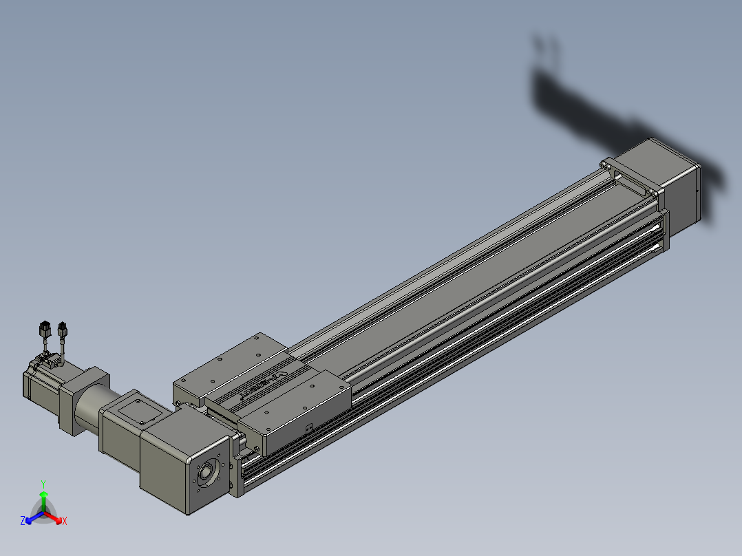 威洛博直线电机模组EB16-L208-S750-R-ZP75-MS3-5K