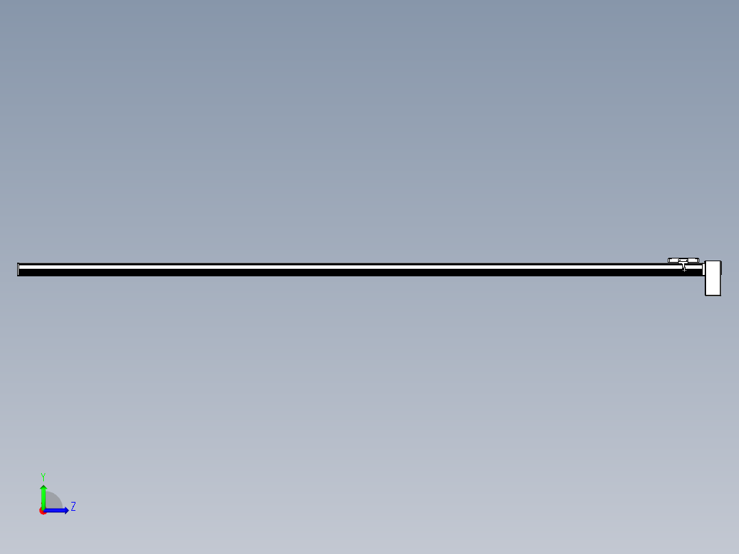 同步带全封闭直线模组TPA-HCB-105D-90-L2700-LP-C-P20-N3左视图