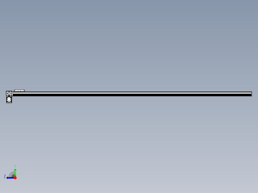 同步带全封闭直线模组TPA-HCB-105D-90-L2700-LP-C-P20-N3右视图
