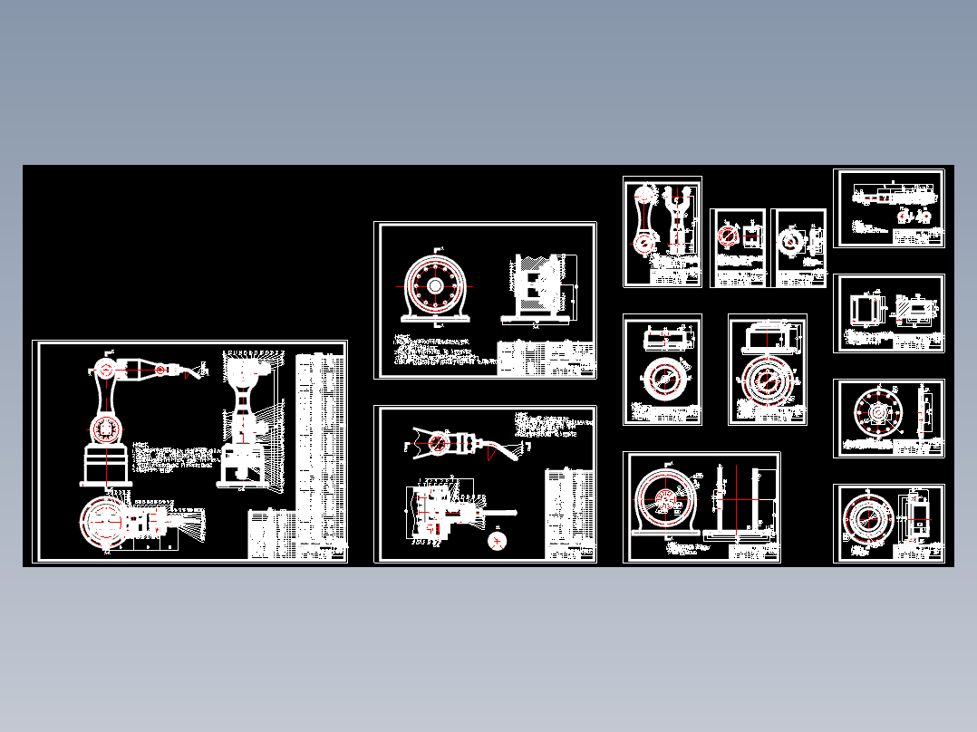 焊接用<span style='color: red'>机械手</span>设计【五自由度】-优秀设计