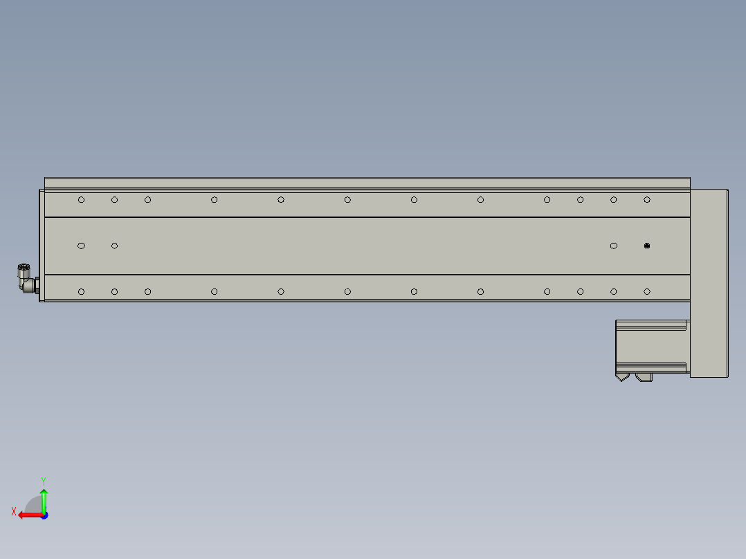 威洛博VC17-S700-BL-P75后视图
