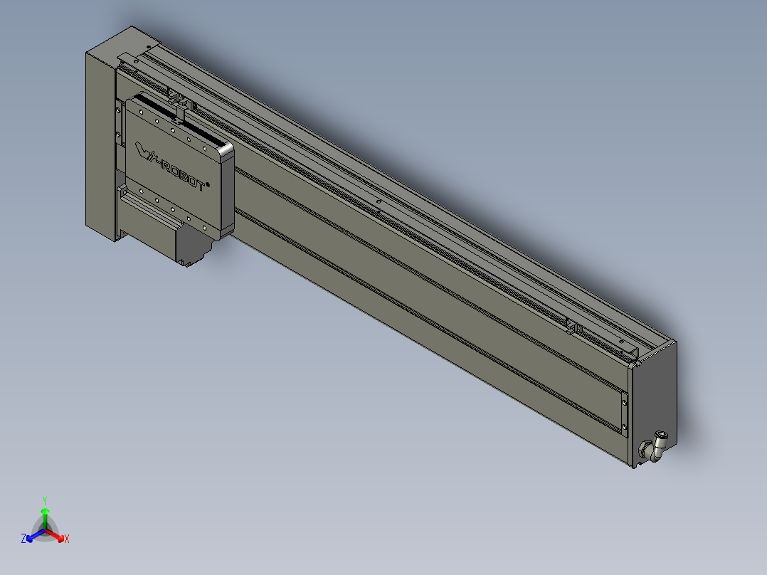 威洛博VC17-S700-BL-P75正等轴测图