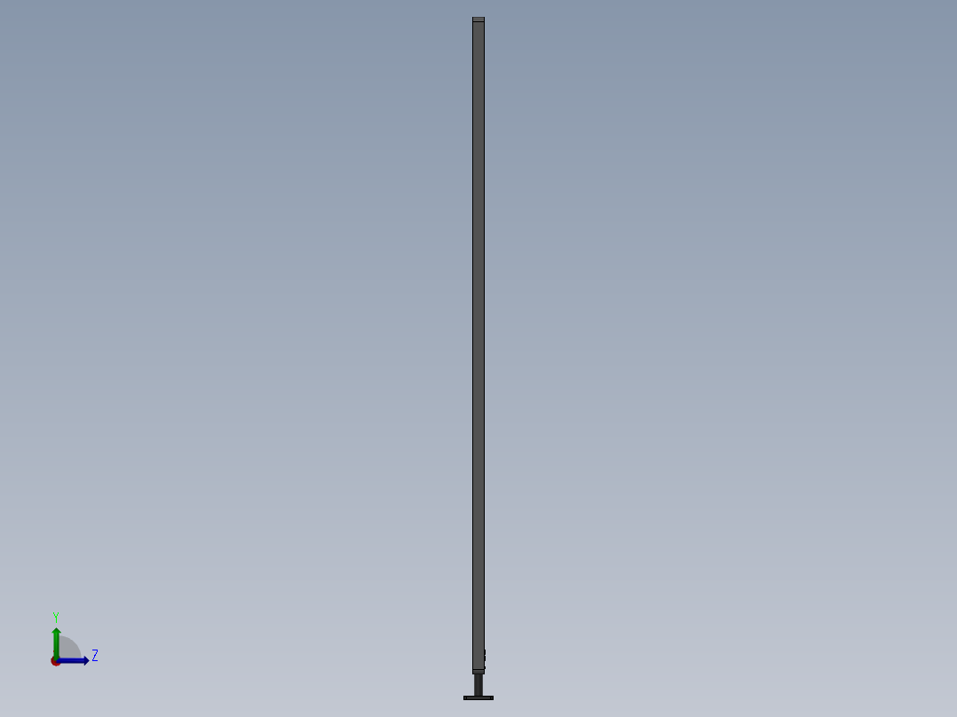 显示器19寸左视图