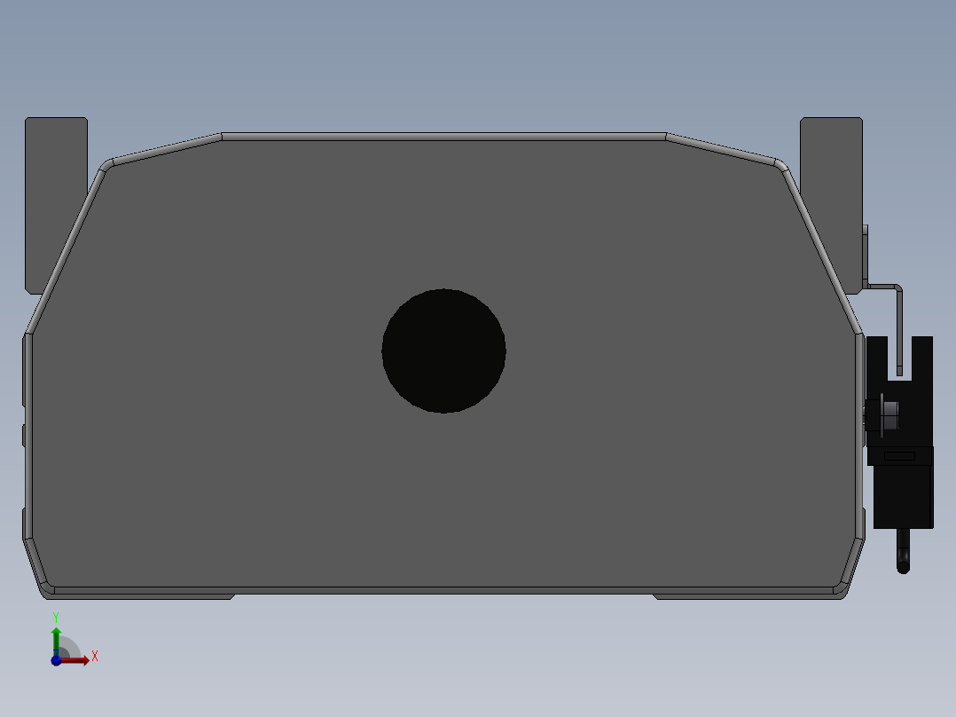 精密模组MY170-T10-650L-M-P75B-C4-C前视图