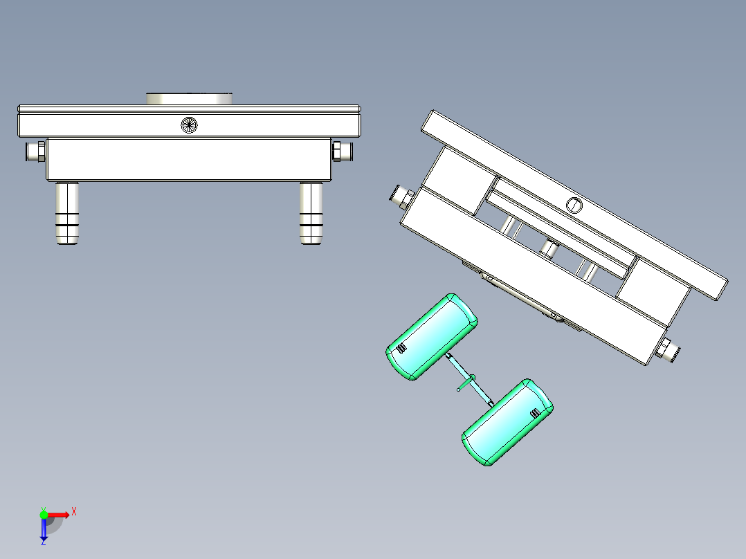 cellphone-cover-mold-1俯视图