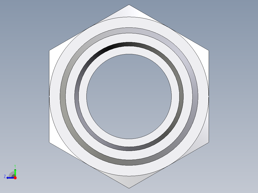 卡套式工业通用硬管接头EO_Swivel_connector_GAI38SR71X右视图