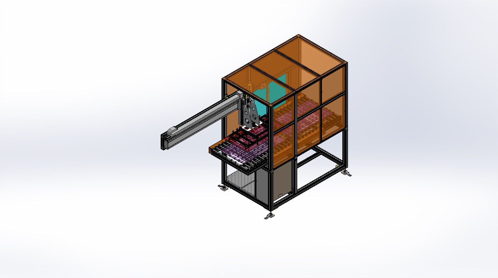 双向面板暂存输送线sw20可编辑