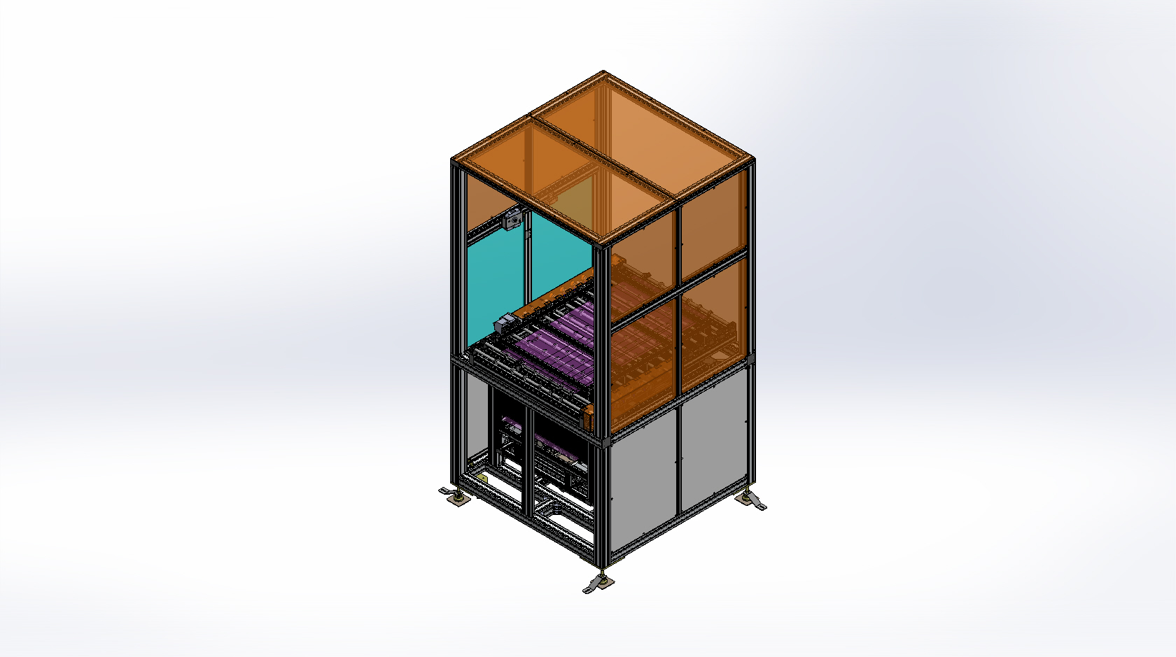 双向面板暂存输送线sw20可编辑