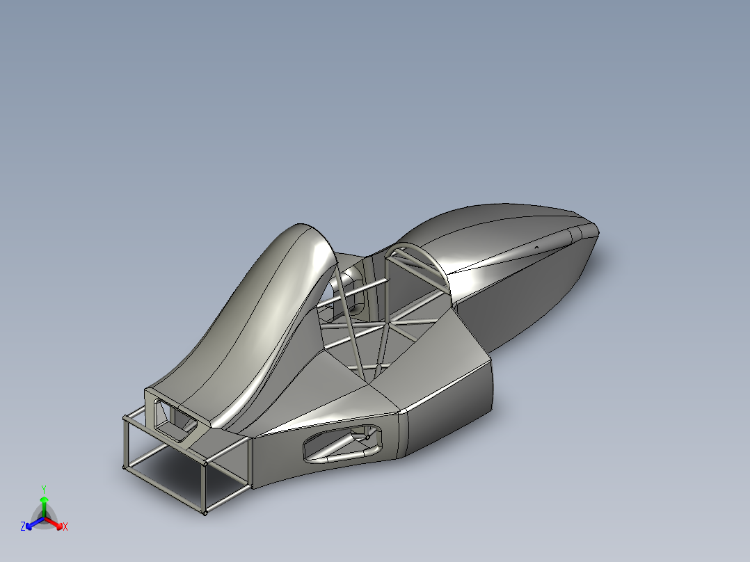 solidworks 赛车<span style='color: red'>车身</span>
