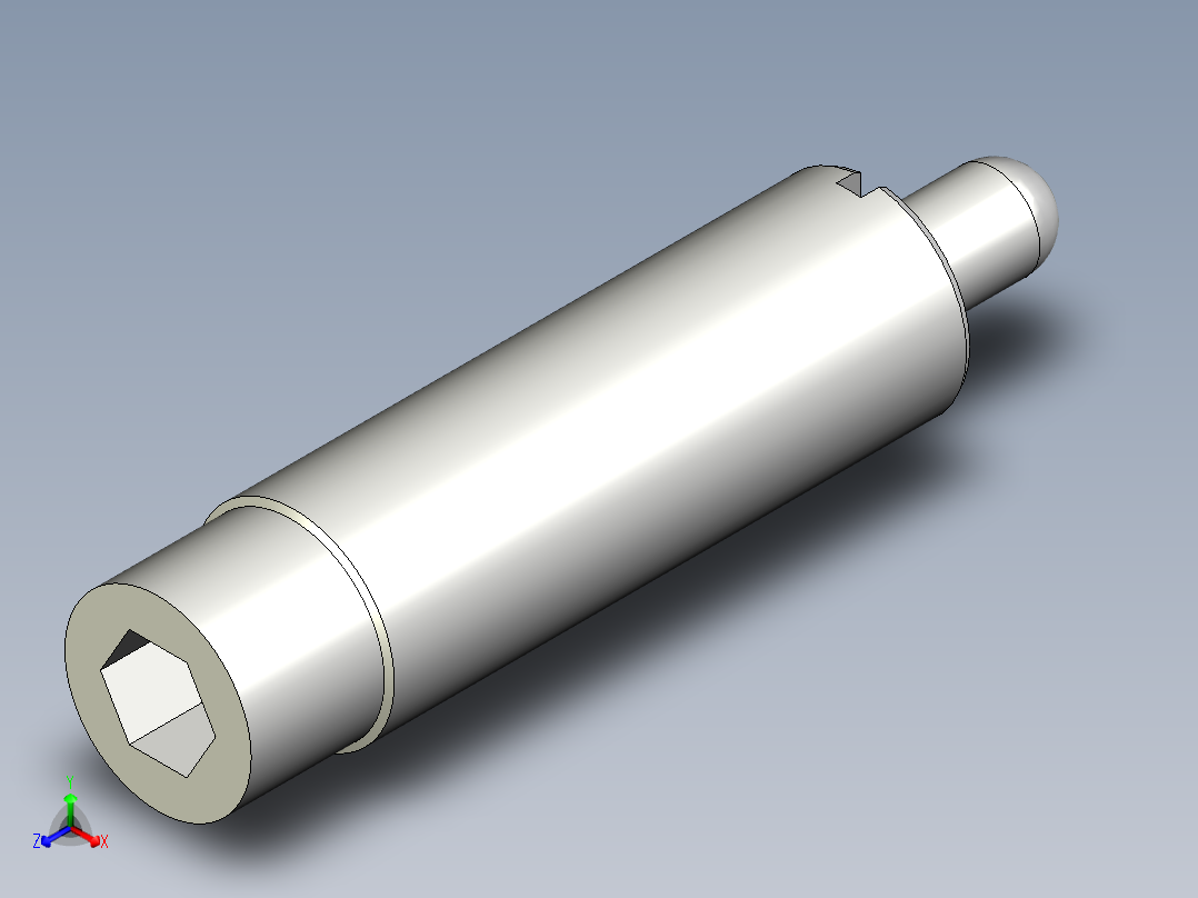 定位柱(重荷重) SP-3D多系列多零件图纸模型正等轴测图