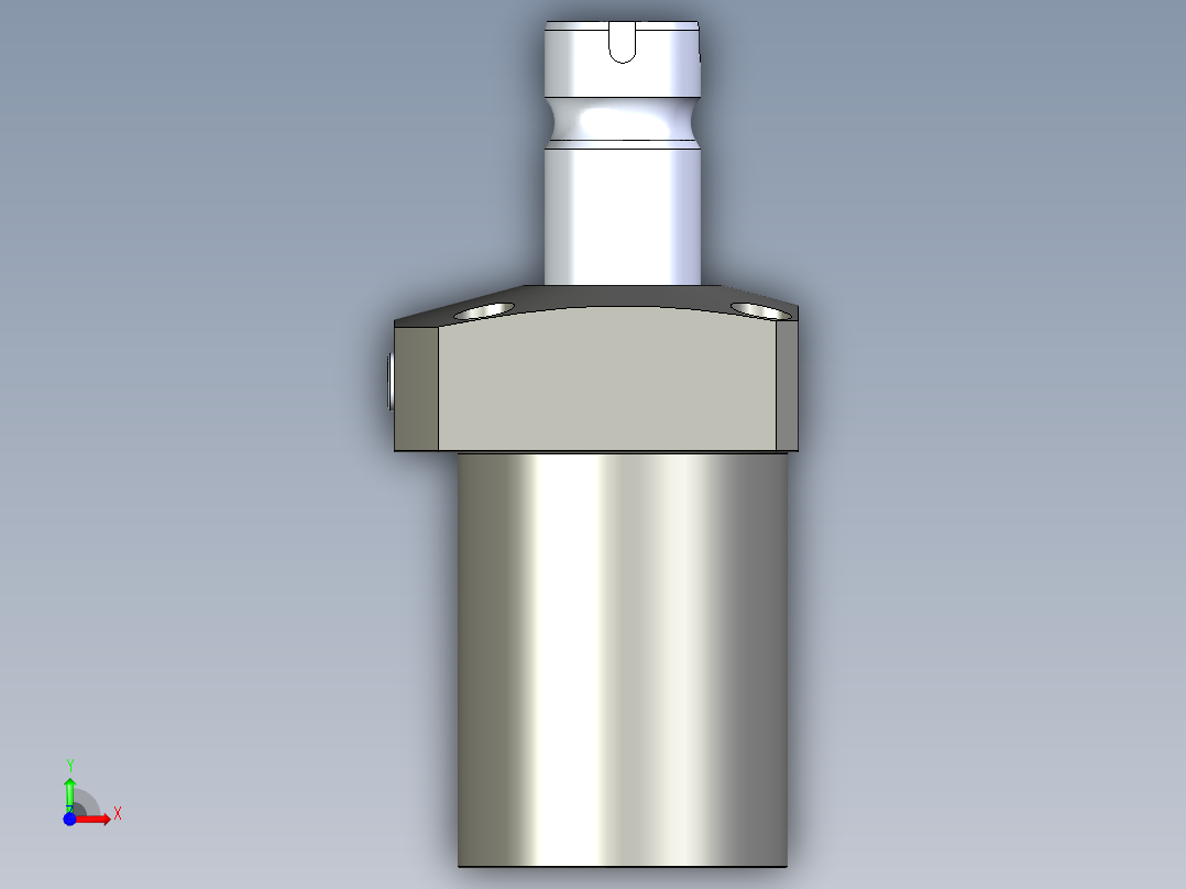 KOSMEKLHS0750-GL-F多系列多零件图纸模型前视图