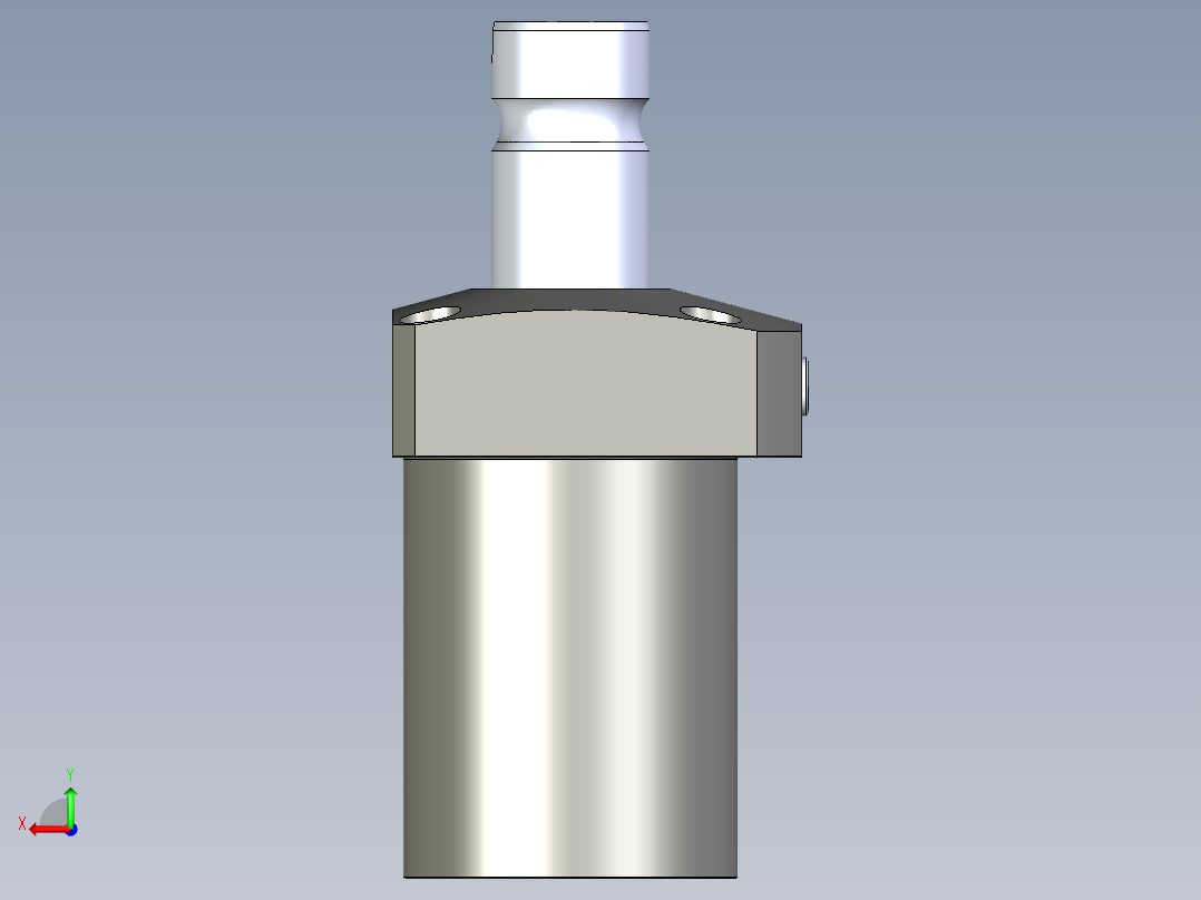 KOSMEKLHS0750-GL-F多系列多零件图纸模型后视图