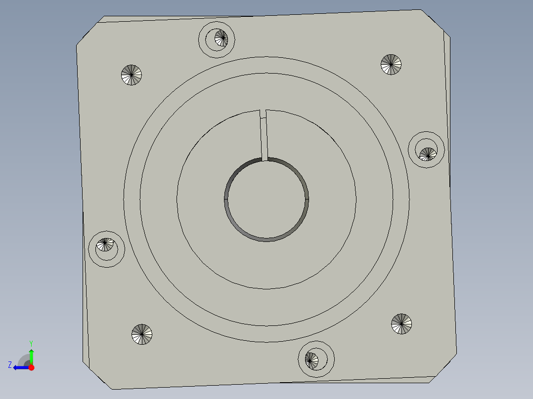 斜齿PHL090-L2-19-70-90-M6右视图