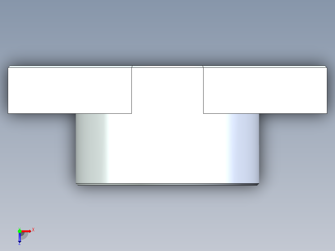 SHF30轴座俯视图