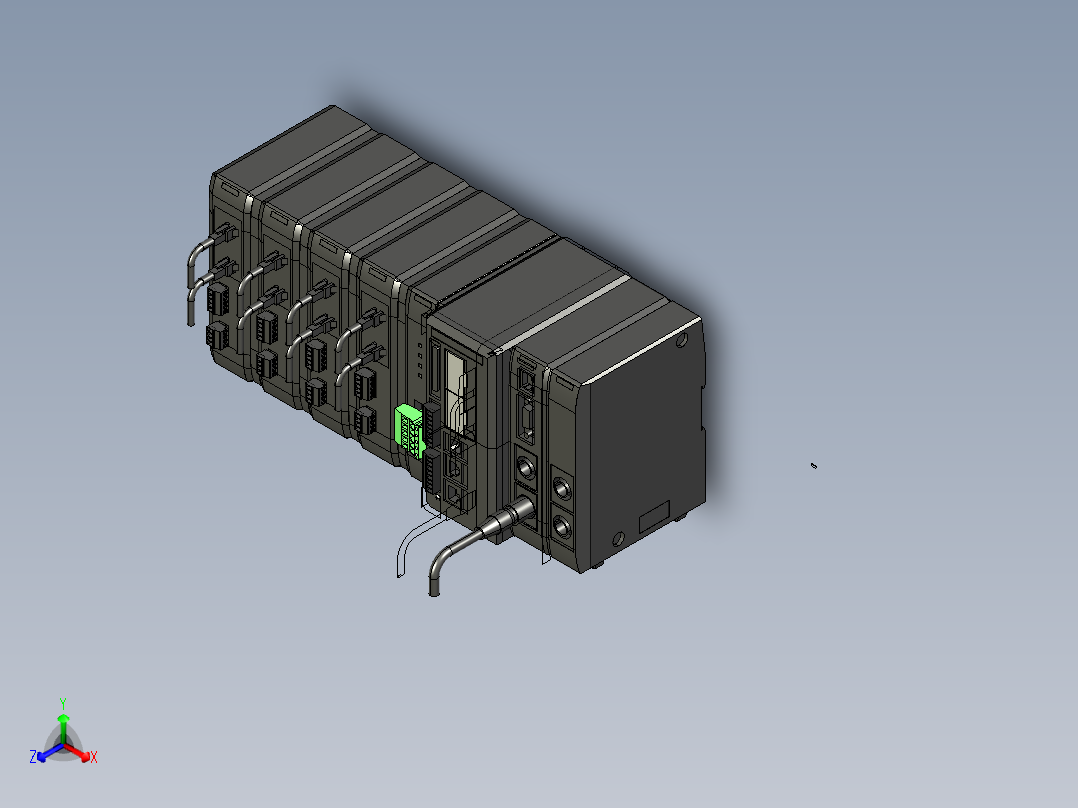 基恩士XG-7000A_7500A_EXTEND_kc图纸模型