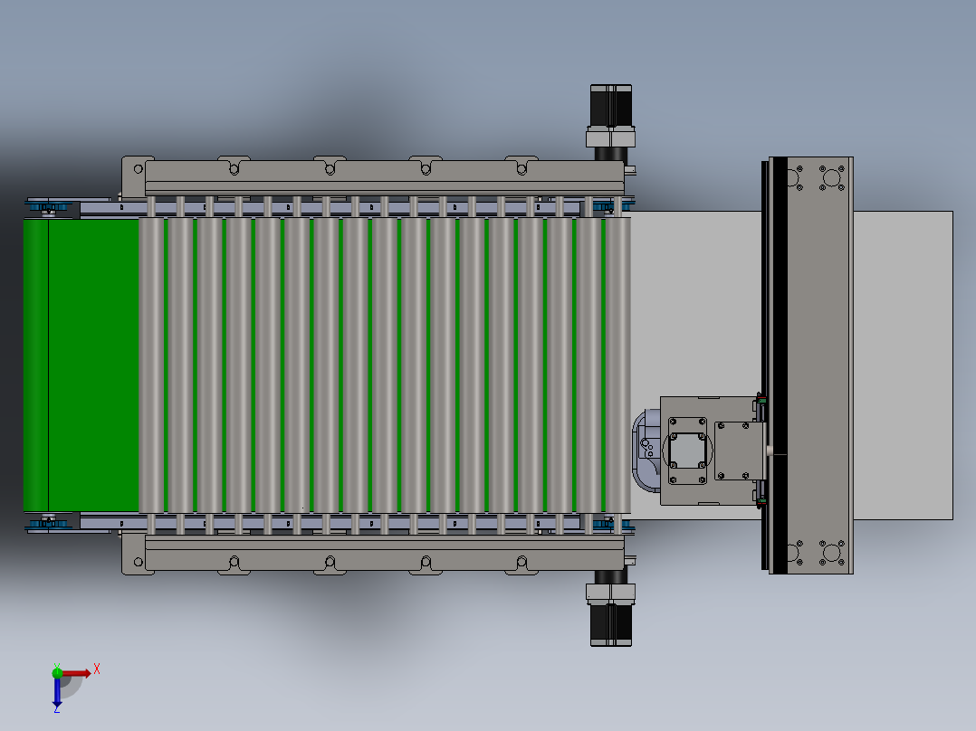 Cloth cutting machine裁布机sw22俯视图