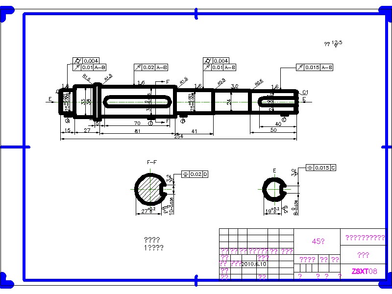 1G065--往复螺杆式注塑机注射系统设计