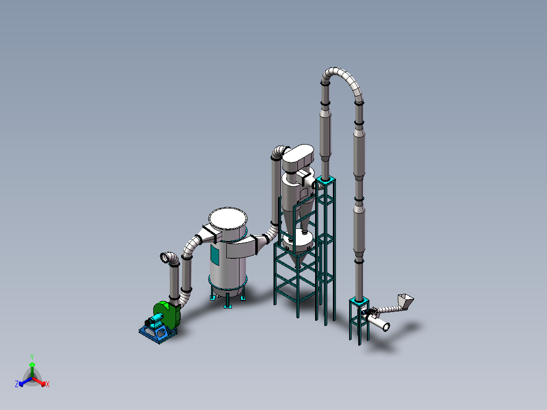 QG10型气流烘干机