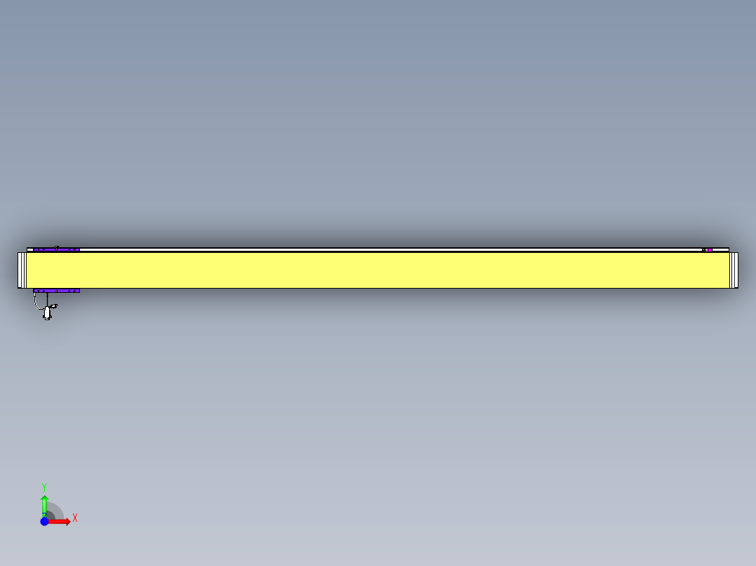 威洛博VL系列3d模型模组VL14S2Y-S2500前视图