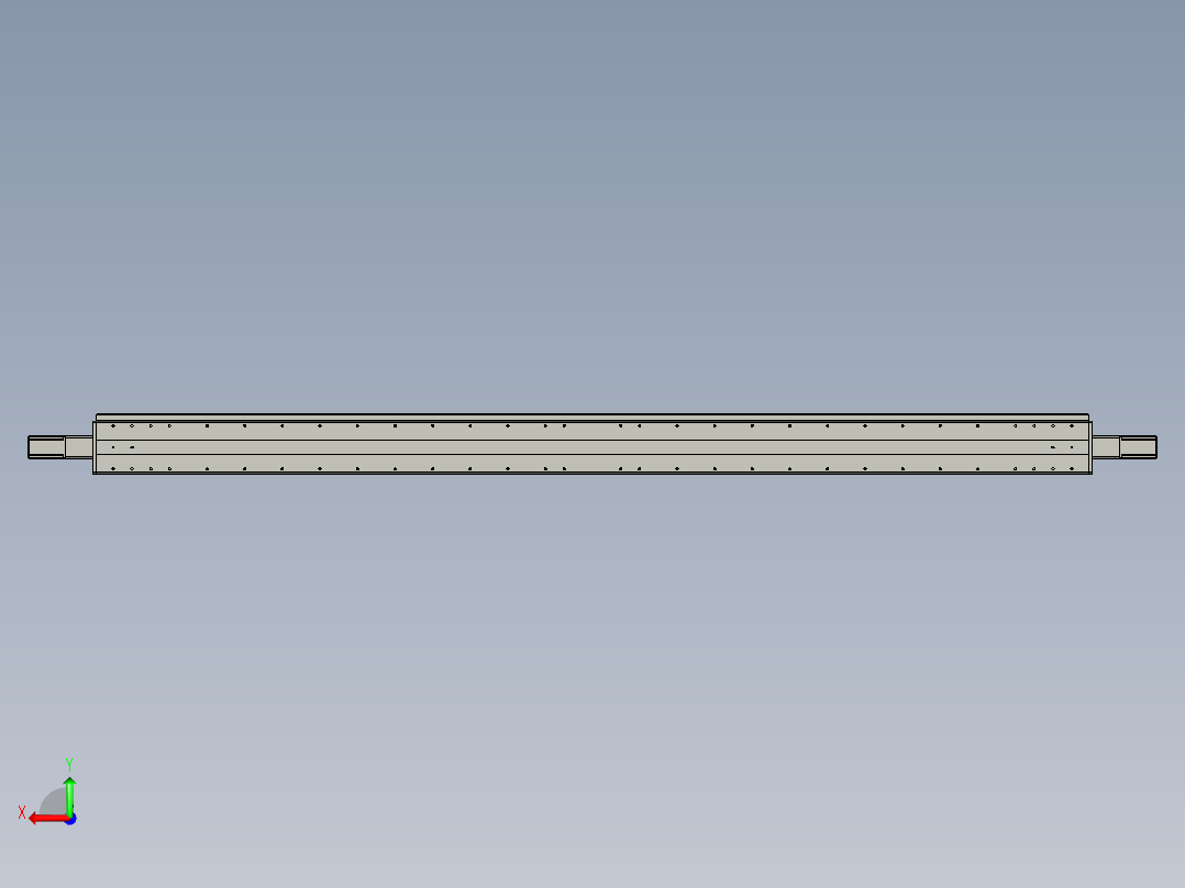 威洛博双电机滑台-VF14D2-S1050-BC-P40-C6后视图