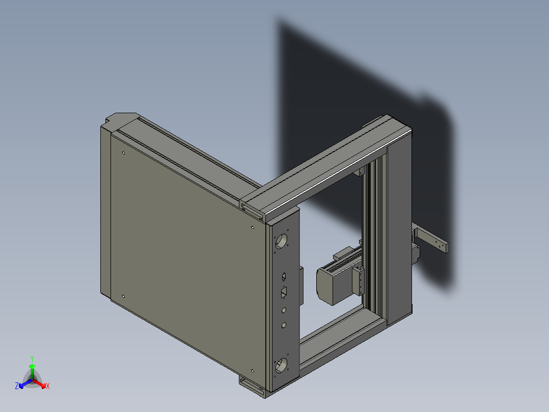 同步带桌面式平台B441-57步进版