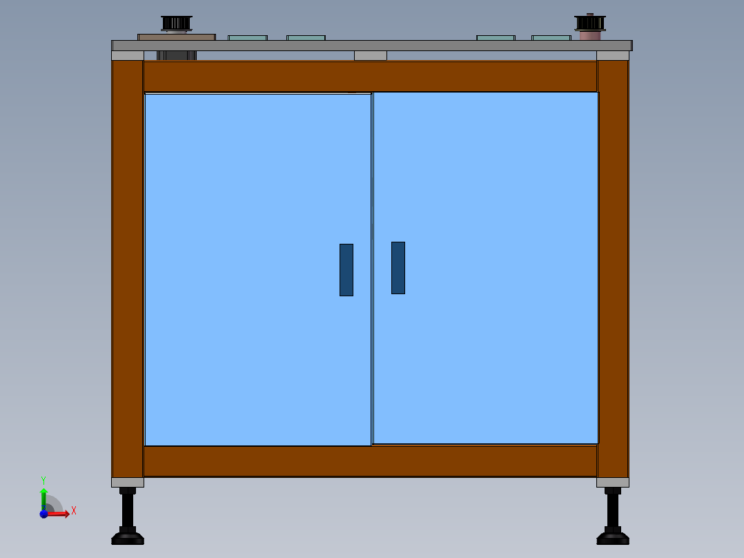 非标搬运机前视图