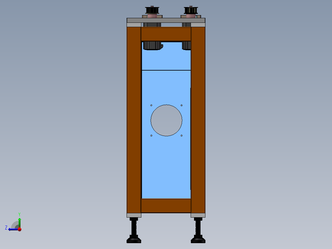 非标搬运机右视图