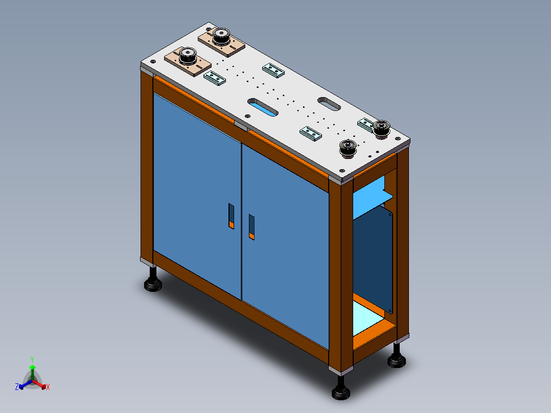 非标搬运机正等轴测图