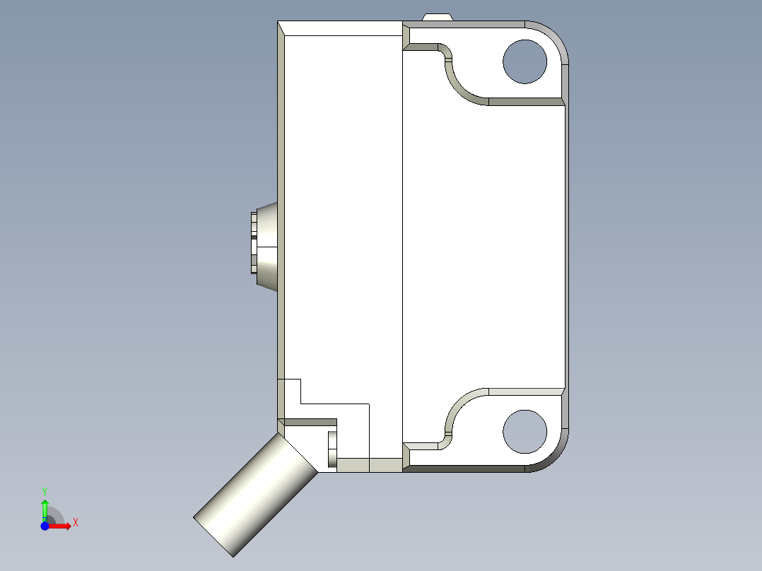 基恩士PZ-G51N_P_52N_P-T_kc图纸模型前视图