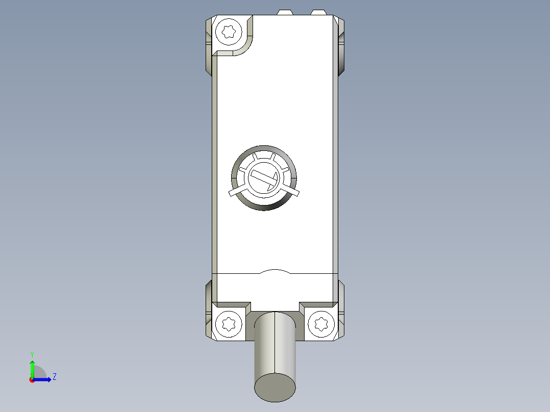 基恩士PZ-G51N_P_52N_P-T_kc图纸模型左视图