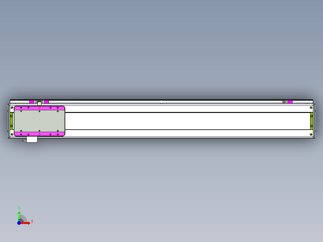 威洛博LC系列3d模型模组LC14S2Y-S1000前视图