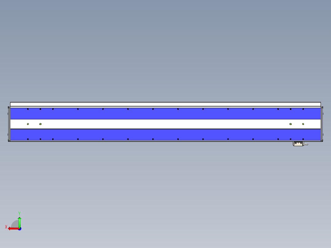 威洛博LC系列3d模型模组LC14S2Y-S1000后视图
