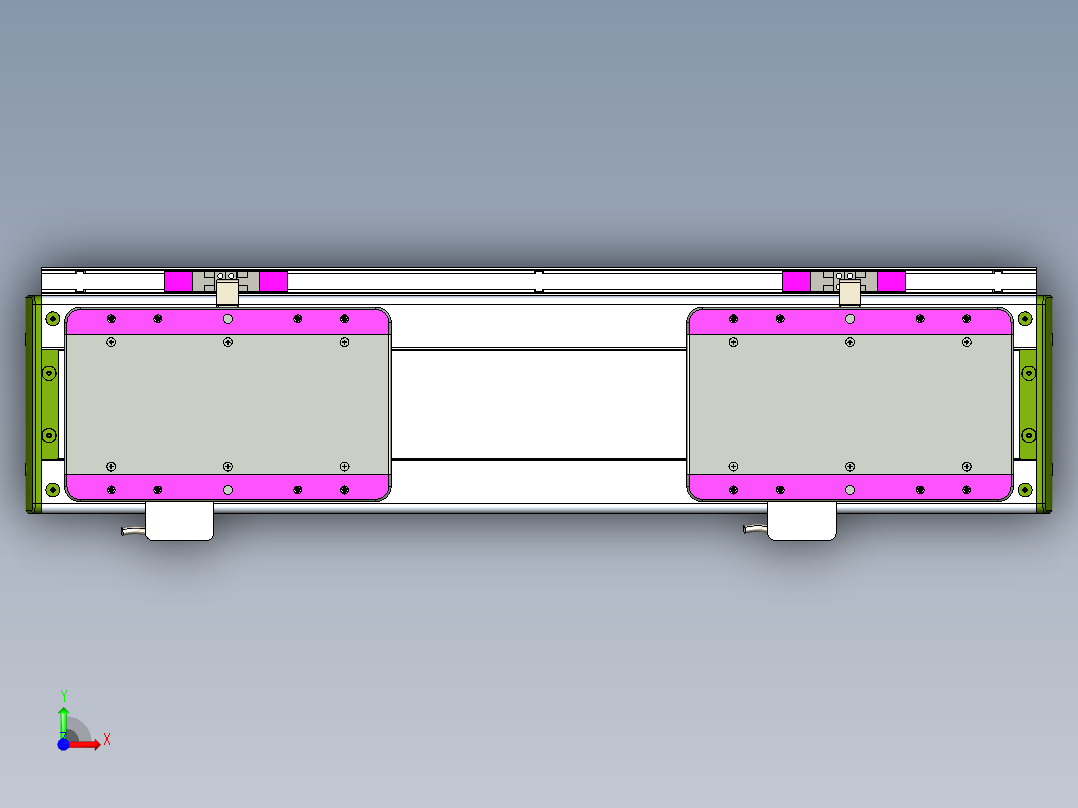 威洛博LC系列3d模型模组2LC14S2Y-S150前视图