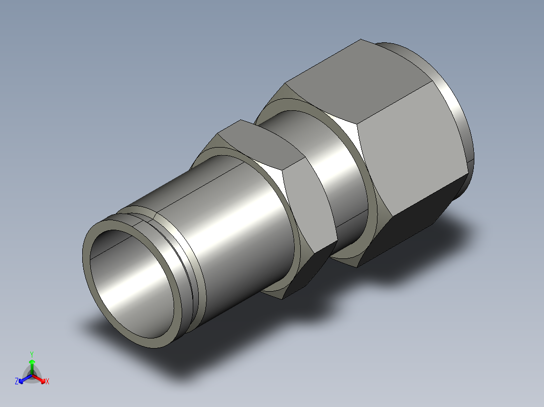 卡套式工业通用硬管接头16-12_trbu-s
